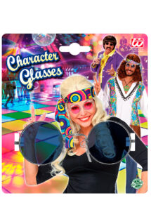 lunettes lennon, lunettes hippies, lunettes disco