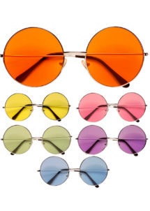 lunettes lennon, lunnettes hippies, lunettes années 70, lunettes déguisements, Lunettes Lennon GM, Différents Coloris