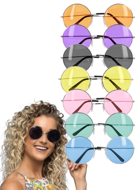 lunettes Lennon, lunettes hippies, lunettes disco, Lunettes Lennon GM, Différents Coloris
