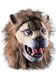 MASQUE LION LATEX, MASQUE DE LION, masques d'animaux en latex, masques d'animaux, Masque de Lion, Latex