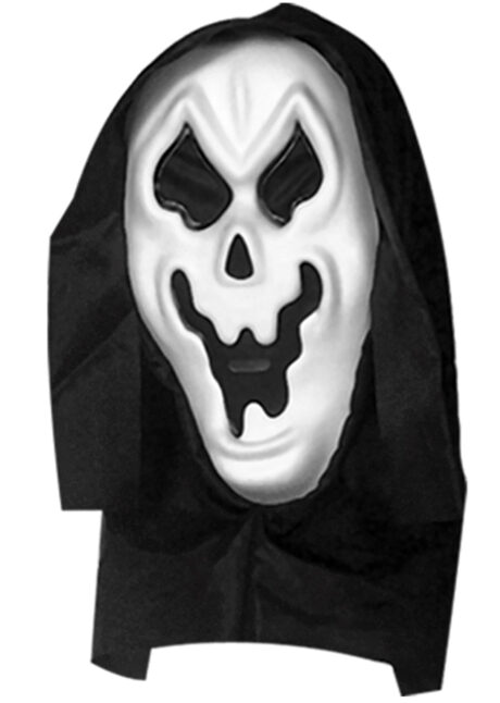 masque fantôme enfant, masque de déguisement, masque halloween enfant, masque enfant halloween, accessoire déguisement halloween enfant, Masque de Fantôme à Capuche