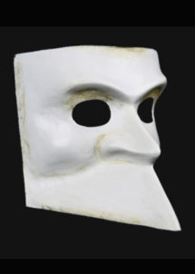 masque vénitien, masque carnaval de venise, masque vénitien bauta, loup vénitien fait main