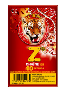 pétards, pétards et fumigènes, pyragric, acheter des pétards à paris, Pétards, Mitraillette 40 Coups Le Tigre Z