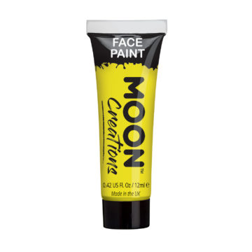 peinture corps et visage jaune, peinture jaune, bodypainting jaune, maquillage jaune, peinture visage jaune, peinture corporelle jaune Peinture Corps et Visage, Moon Classic, Jaune