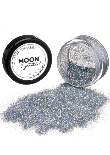 poudre de paillettes, paillettes libres maquillage, maquillage paillettes déguisement, paillettes visage et corps, maquillage paillettes, paillettes maquillage argent, Paillettes Argent, Holographiques, Poudre Dust