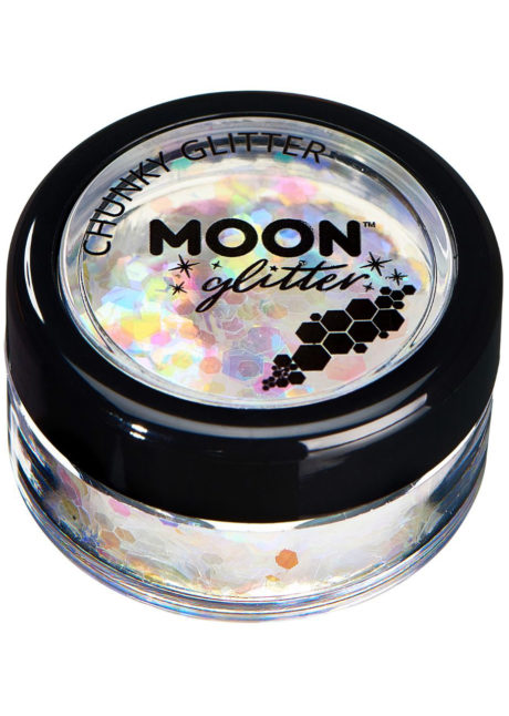 poudre de paillettes, paillettes libres maquillage, maquillage paillettes déguisement, paillettes visage et corps, maquillage paillettes, paillettes maquillage blanches, Paillettes Blanches, Iridescentes, Chunky