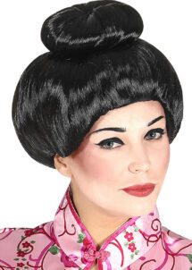 perruque geisha, perruque femme, perruque asiatique
