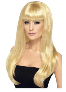 perruque blonde femme, perruque cheveux longs blonds, perruques blondes femme, perruques blonde