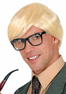 perruque courte homme, perruque blonde homme, perruque blonde courte