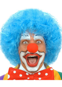 perruque de clown bleue, perruques de clown, perruques bleues, Perruque de Clown Guguss, Bleue