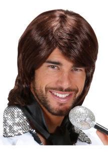 perruque homme, perruque disco, perruque disco homme, perruque abba homme