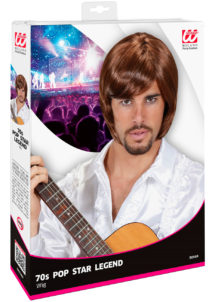 perruque homme, perruque disco, perruque disco homme, perruque abba homme