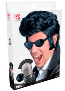 perruque homme, perruque elvis, perruque rockeur