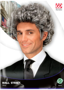 perruque homme, perruque mulet, perruque grise, perruque réaliste