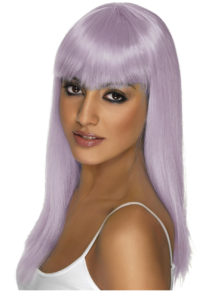 perruque violette, perruque cheveux longs, perruque glamour, perruque pas chère à paris, perruques femmes, perruques cheveux longs, Perruque Glamourama, Violette, Lilas
