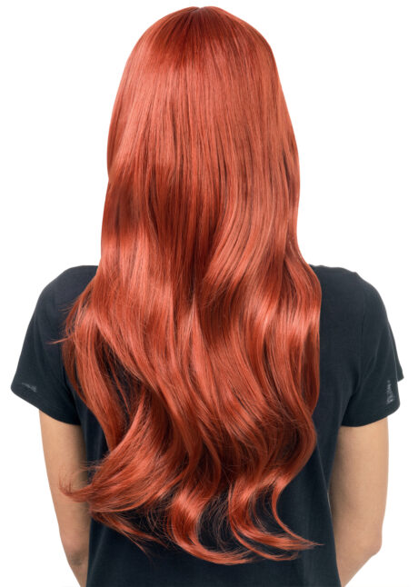 perruque longue rousse, perruque qualité, perruque femme rousse, Perruque Dakota, Rousse