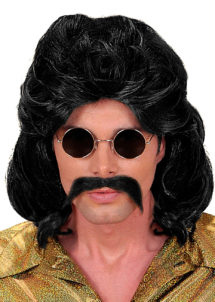 perruque mullet, perruque mulet, perruque homme, perruque disco, perruque disco homme