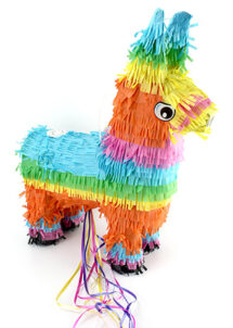 pinata, pinata mexicaine, pinata d'anniversaire, pinata pour anniversaire, pinata ane mexciain