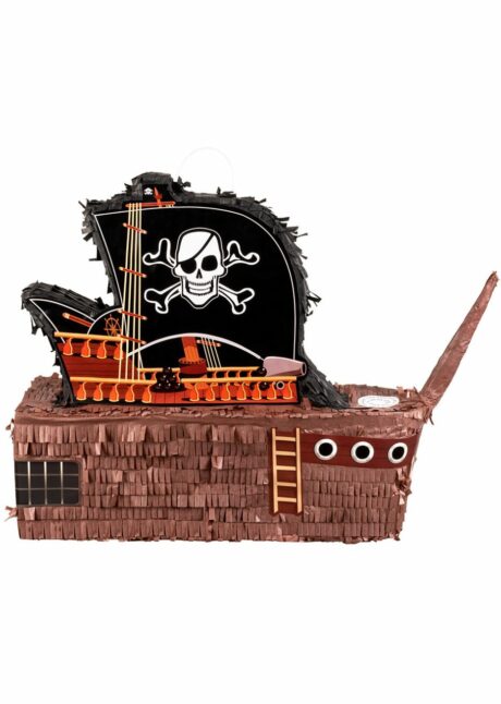 PINATA BATEAU DE PIRATE, pinata anniversaire, anniversaire à thème pirate, Pinata Anniversaire Bateau de Pirate – 59 cm