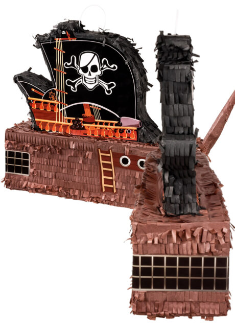 pinata, pinata mexicaine, pinata d'anniversaire, pinata pour anniversaire, pinata bateau de pirate, Pinata, Bateau de Pirate