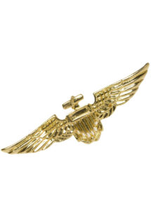 broche d'aviateur, accessoire pilote, insigne de pilote