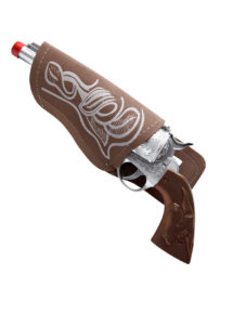 pistolet de cowboy, pistolet cowboy, revolver, accessoire cowboy, armes de déguisement, pistolet avec étui, pistolet avec holster