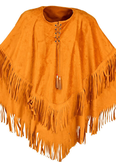 poncho cowboy, poncho indien, poncho western, Déguisement Cowboy ou Indien, Poncho Effet Daim