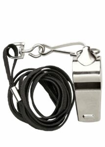 sifflet métal, sifflet police, sifflet arbitre, sifflet gendarme, Sifflet en Métal Argenté avec Cordon – Accessoire Arbitre et Policier