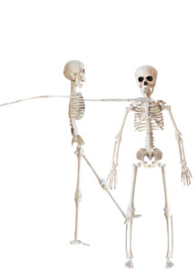 squelette Halloween, squelette déco Halloween, petit squelette Halloween