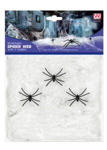 toile d'araignée, fausse toile d'araignée, spider web halloween, Toile d’Araignée, 50 gr