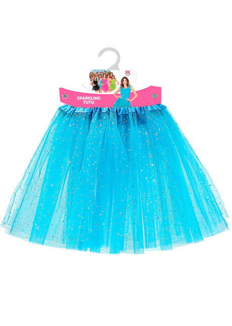 tutu bleu turquoise, tutu bleu, tutu bleu paillettes, Tutu Bleu Turquoise à Paillettes, en Tulle