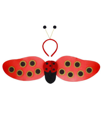 ailes de déguisement, ailes pour se déguiser, ailes de coccinelle Ailes de Coccinelle