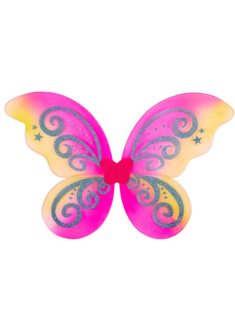 ailes de fées, ailes de papillon, ailes enfants, Ailes de Fée Papillon Fuchsia Paillettes, Enfant