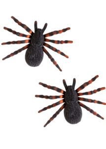 fausse araignée, araignées halloween, accessoire araignée halloween, accessoire décorations halloween, décorations araignées halloween, décorations halloween, fausses araignées noires velues
