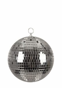 BOULE A FACETTE ARGENT 20 CM, boule disco argent, Boule à Facettes Argent 20 cm, Boule Disco Moyen Format
