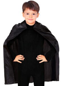 cape noire enfant, cape halloween enfant, cape magicien