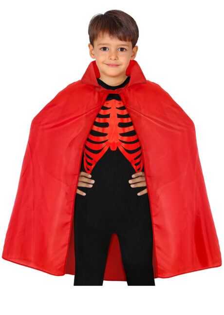 cape rouge pour enfant, cape rouge, cape diable, Cape Rouge 90 cm, Enfant