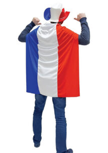 cape drapeau français, accessoires france, accessoires euro 2016, boutique de supporter, drapeau france, drapeaux france, euro, coupe du monde, Cape de Supporter, Drapeau France