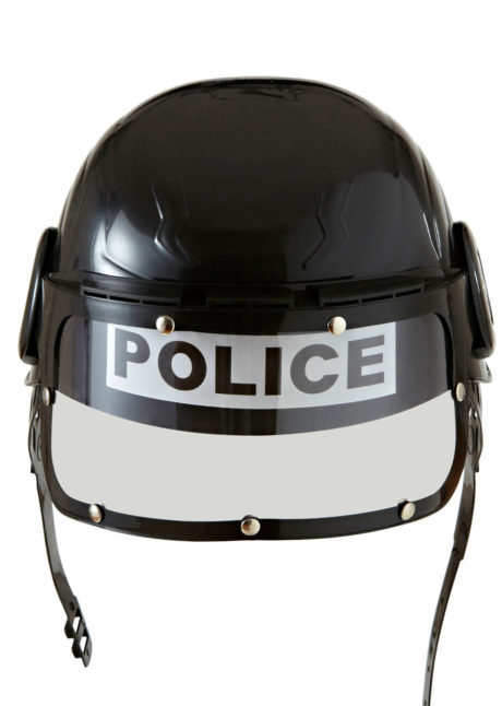 casque de police, accessoires déguisements policier, déguisement de police, accessoires police, Casque de Police