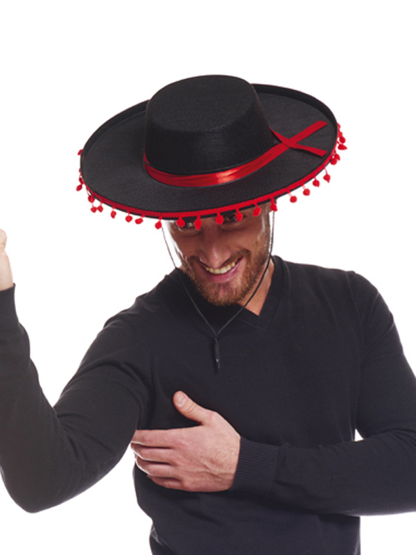 Chapeau Espagnol et Mexicain Aux Feux de la Fête Paris