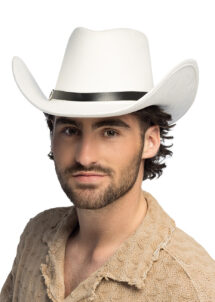 chapeau cowboy blanc, chapeau cowboy bronco