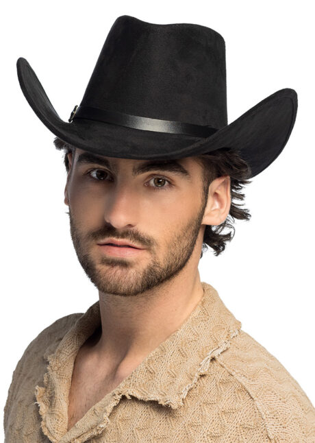 chapeau cowboy noir bronco, chapeau de cowboy Aux Feux de la Fête, Chapeau de Cowboy, Bronco, Noir