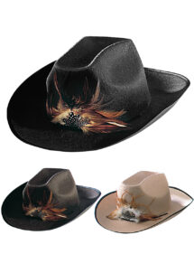 chapeau de cowboy, chapeaux de cowboy, chapeaux de cow boy, accessoires déguisements cowboys, Chapeau de Cowboy Phoenix