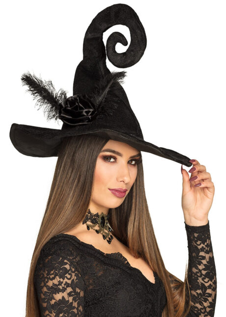 chapeau de sorcière femme, chapeau sorcière halloween, Chapeau de Sorcière, Duvessa