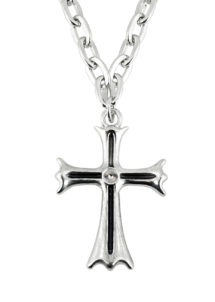 collier croix gothique, collier croix déguisement, collier croix de déguisement, collier gothique, collier halloween, accessoires de déguisement, bijoux déguisements, bijoux pas cher, collier croix gothique bonne soeur, Collier Croix Gothique