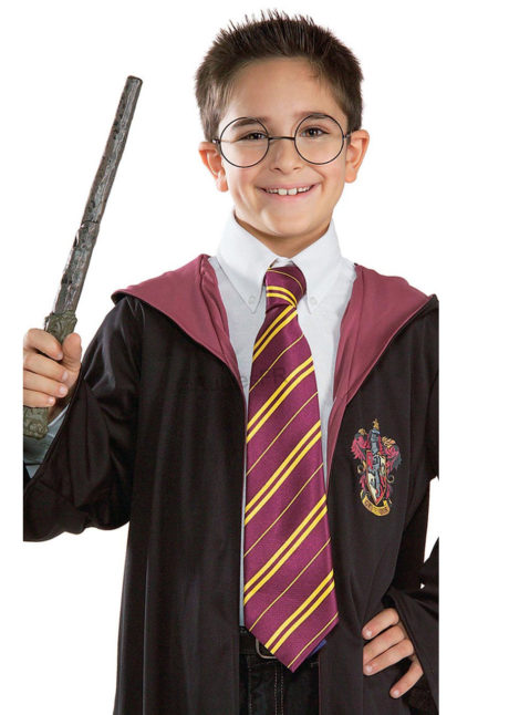 cravate Harry Potter, accessoir Harry Potter, déguisement Harry potter, Cravate Harry Potter