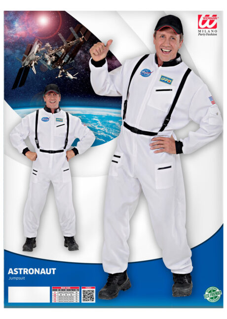 déguisement d'astronaute homme, costume astronaute, déguisement de cosmonaute, costume de cosmonaute, Déguisement d’Astronaute