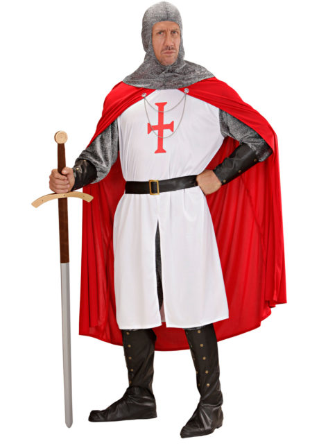 déguisement de chevalier homme, costume chevalier homme, déguisement chevalier adulte, costume médiéval homme, déguisement médiéval homme, Déguisement de Chevalier Croisé, Médiéval