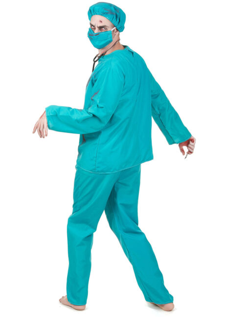 déguisement chirurgien zombie, déguisement halloween homme, Déguisement de Chirurgien Urgentiste Zombie