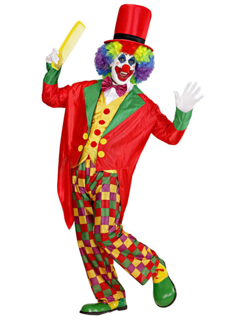 déguisement clown homme, costume clown homme, Déguisement Clown Popov